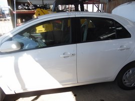 2010 Toyota Yaris White 1.5L AT #Z22787